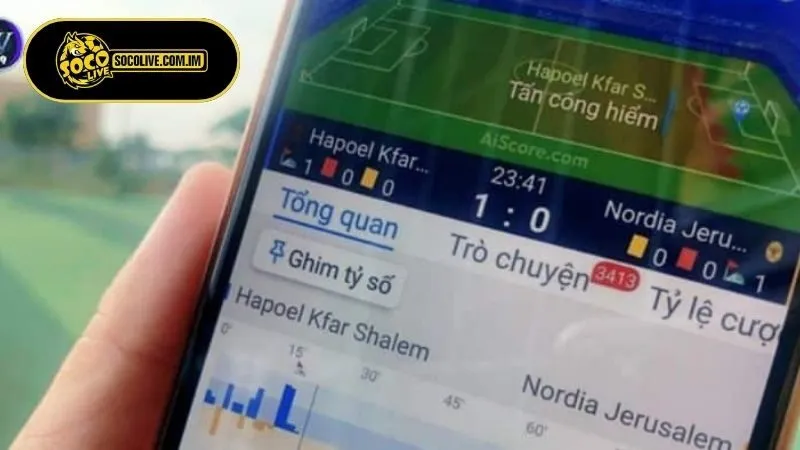 Socolive – Nơi cập nhật tỷ số tức thì, chính xác