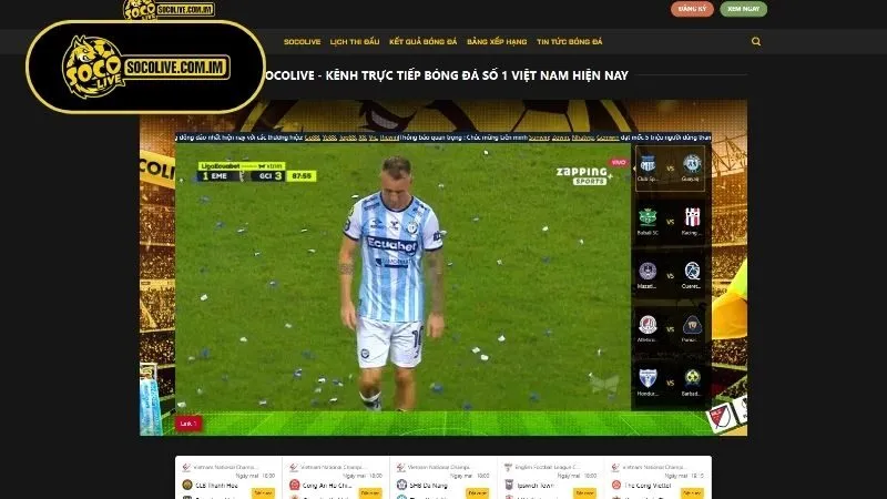 Xem trực tiếp bóng đá ở đâu uy tín - Socolive là sự lựa chọn số 1